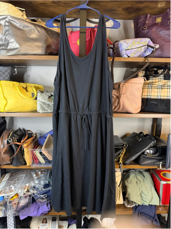 Style & Co Dresses & Skirts - Women's Style & Co Black Midi Dress Size 3X